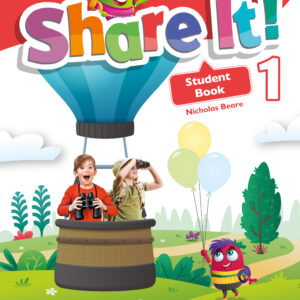 Share It Level 1 Student Book cover by Macmillan Education for young English learners