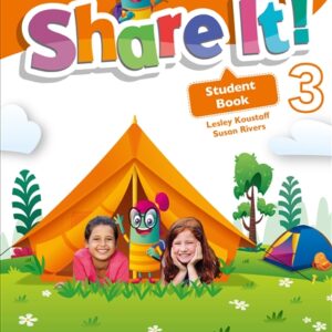 Share It Level 3 Student Book cover by Macmillan Education for upper primary English learners