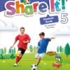 Share It Level 5 Student Book cover by Macmillan Education for upper primary English learners