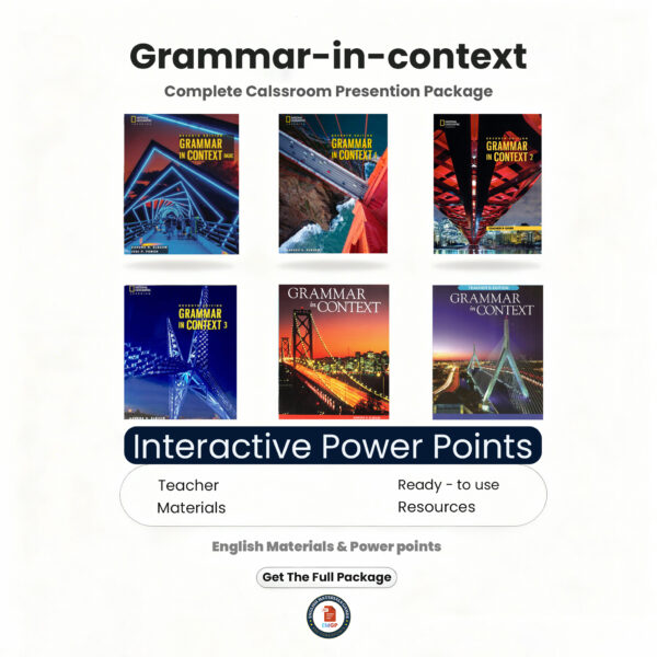 Grammar in Context Complete Series ESL Grammar Book